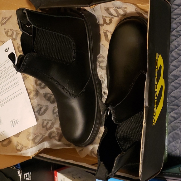 Workforce steel toe boots - Picture 3 of 4